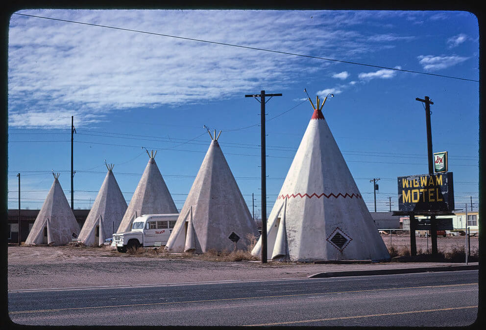Concrete teepees